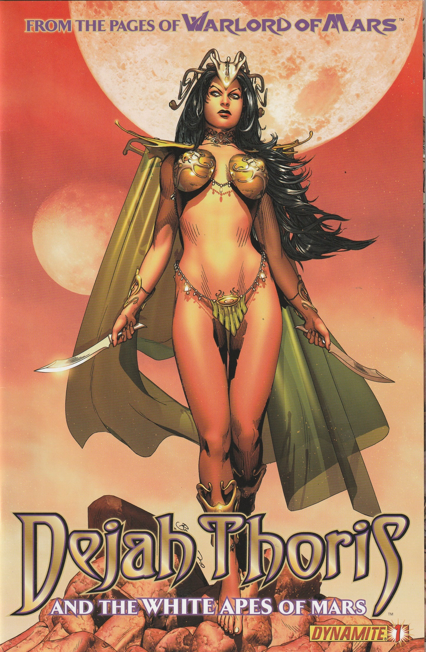 Dejah Thoris and the White Apes of Mars (2012) - 4 Issue mini series