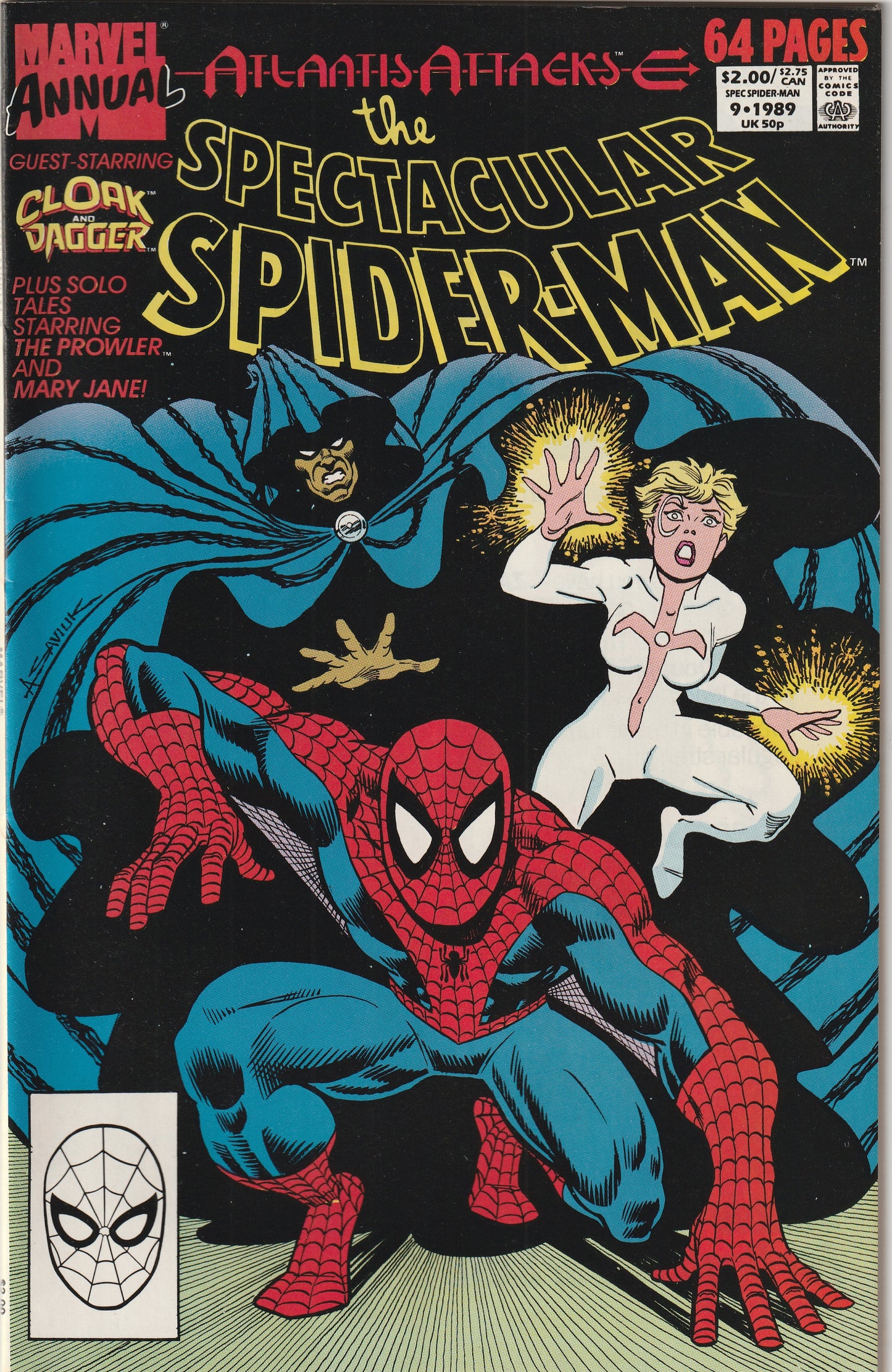 The Spectacular Spider-Man Annual #9 (1989) - Atlantis Attacks