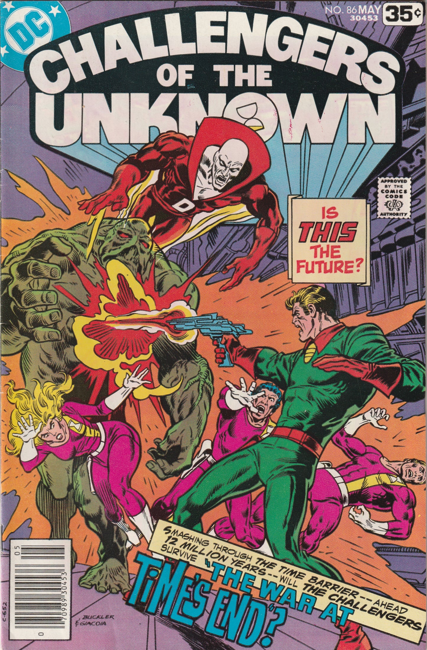Challengers of the Unknown #86 (1978) - Deadman & Swamp Thing appearance