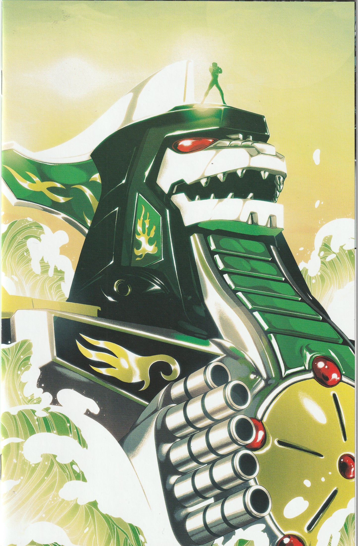 Mighty Morphin Power Rangers #2 (2016) - Goni Montes Virgin Variant Cover 1:25