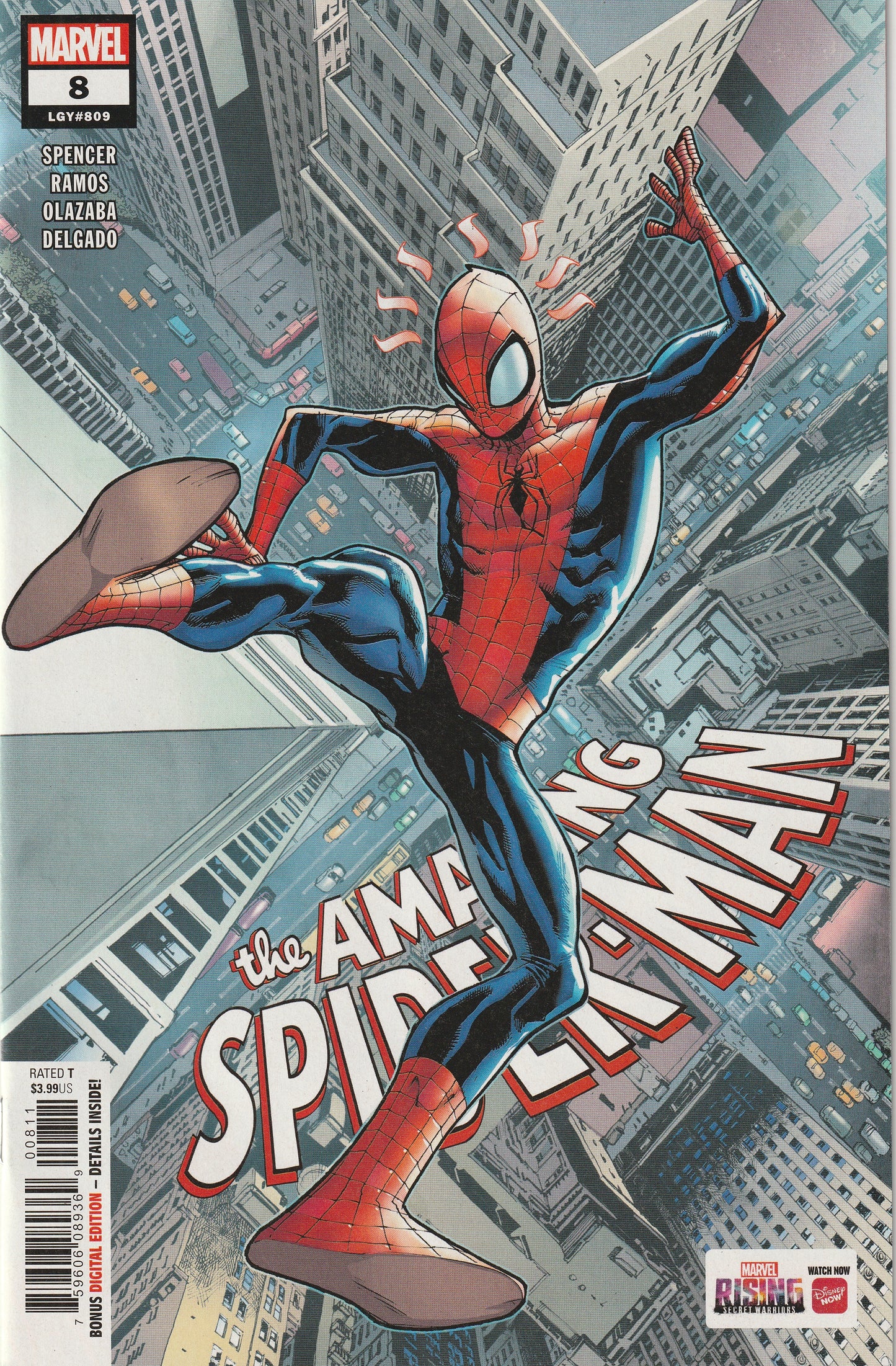 Amazing Spider-Man #8 (LGY #809) (Vol 6, 2018)