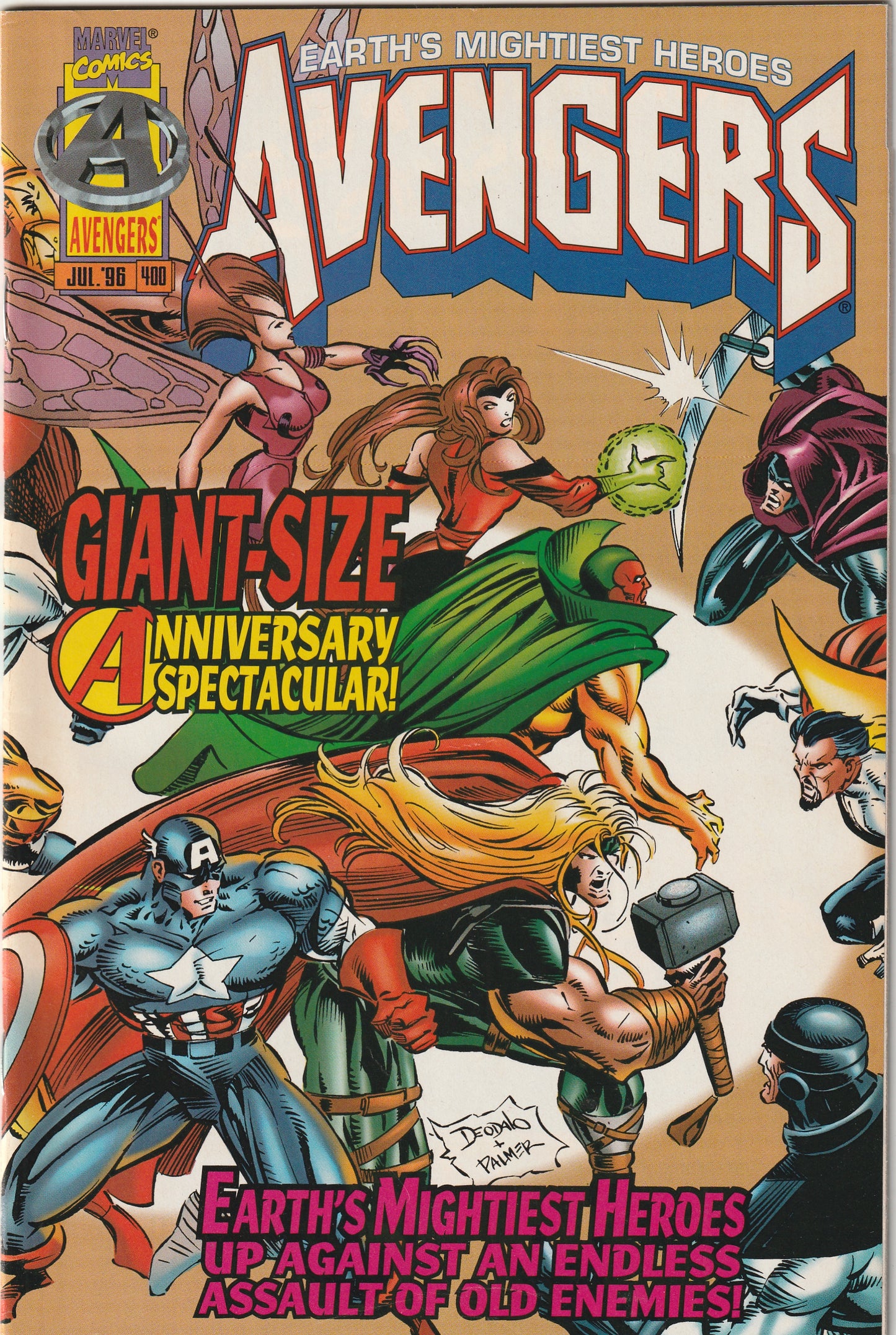 Avengers #400 (1996) - Double Size anniversary issue