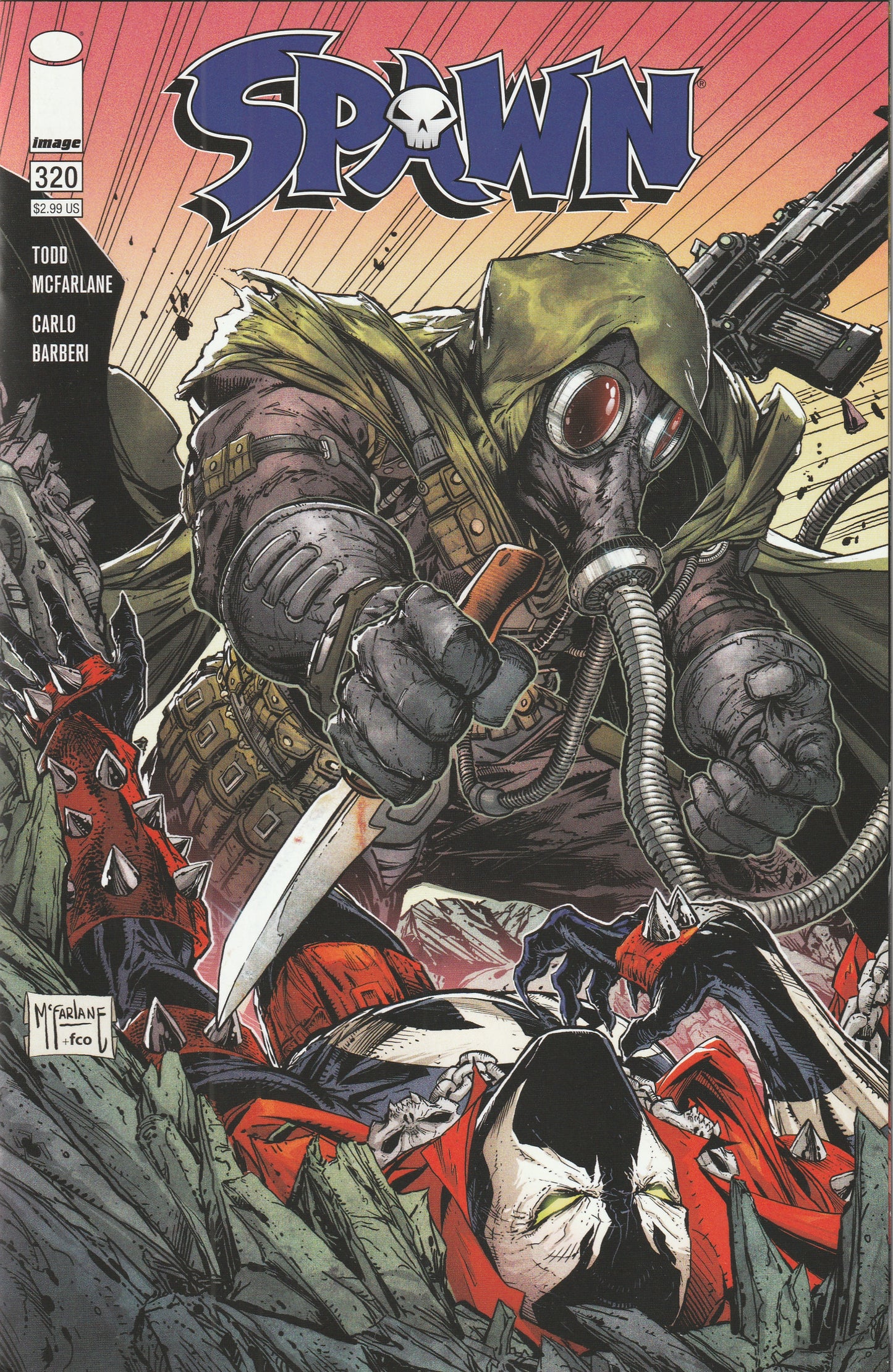 Spawn #320 (2021) - Cover B Todd McFarlane Variant Cover