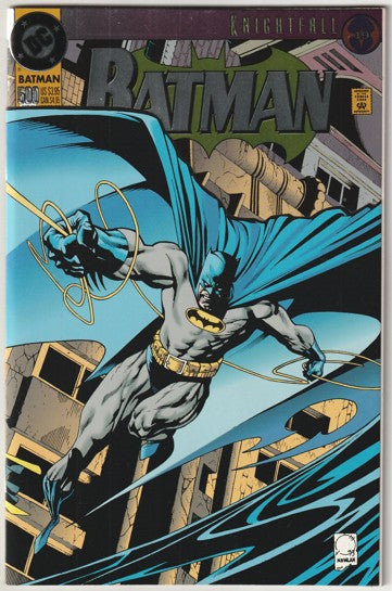 Batman #500 (1993) - Knightfall Part 19 Die-Cut Foil Cover