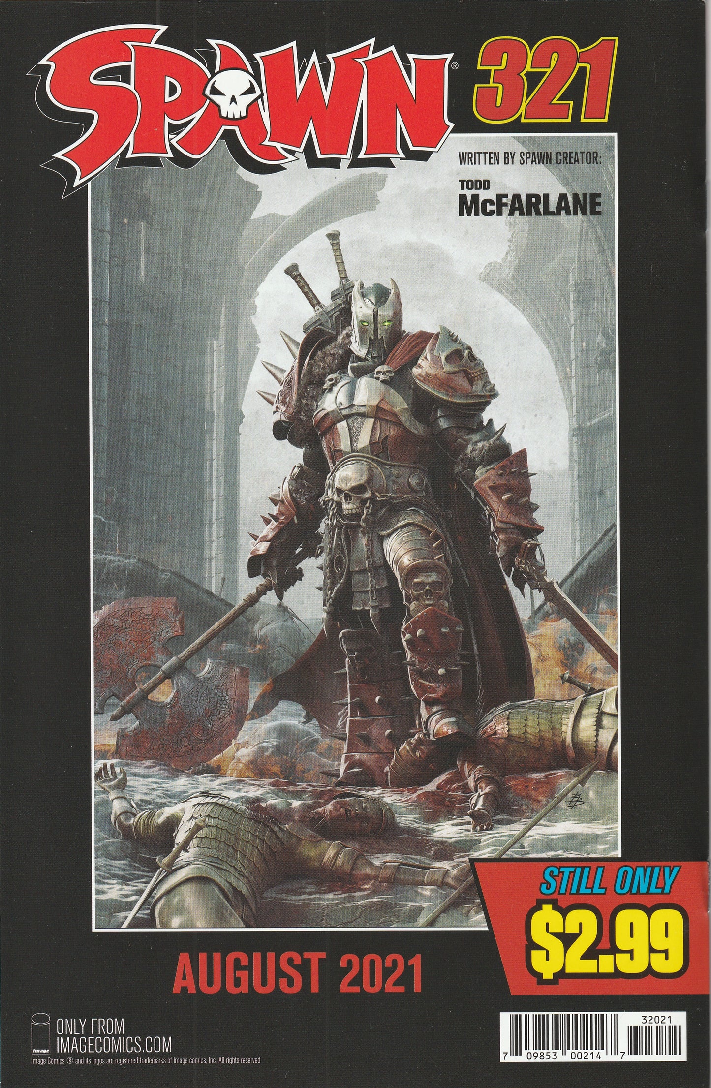 Spawn #320 (2021) - Cover B Todd McFarlane Variant Cover
