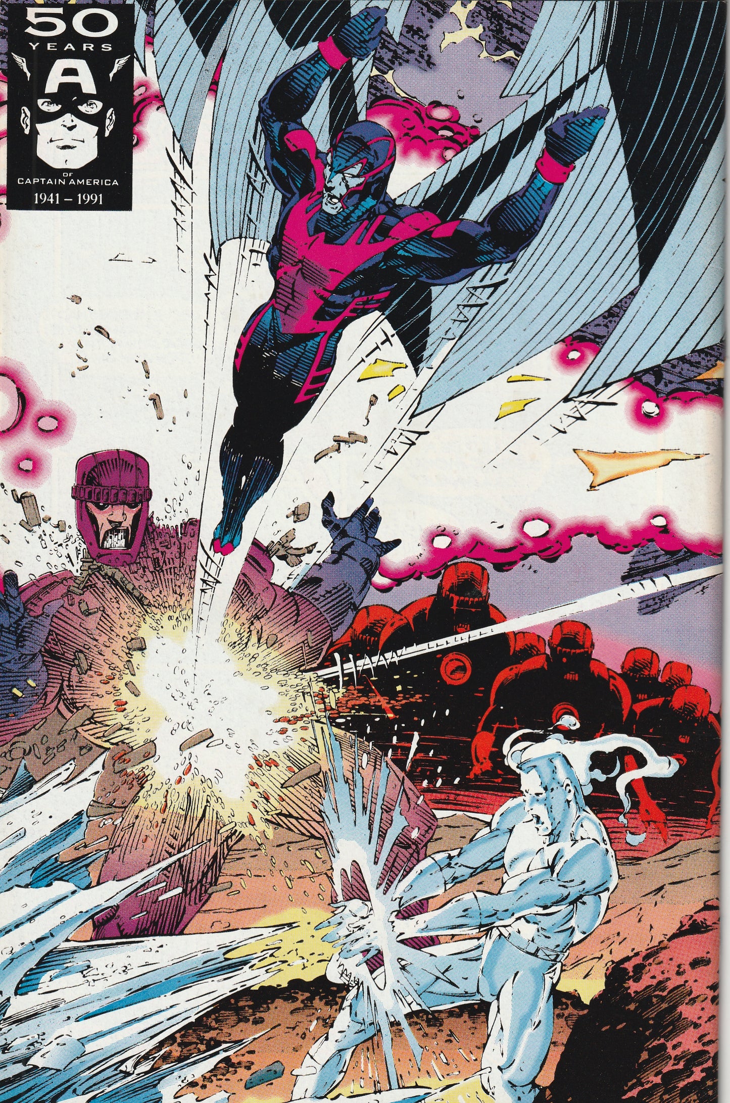 Uncanny X-Men #281 (1991) - New X-Men team, 1st appearance of Trevor Fitzroy, Death of White Queen (Emma Frost)