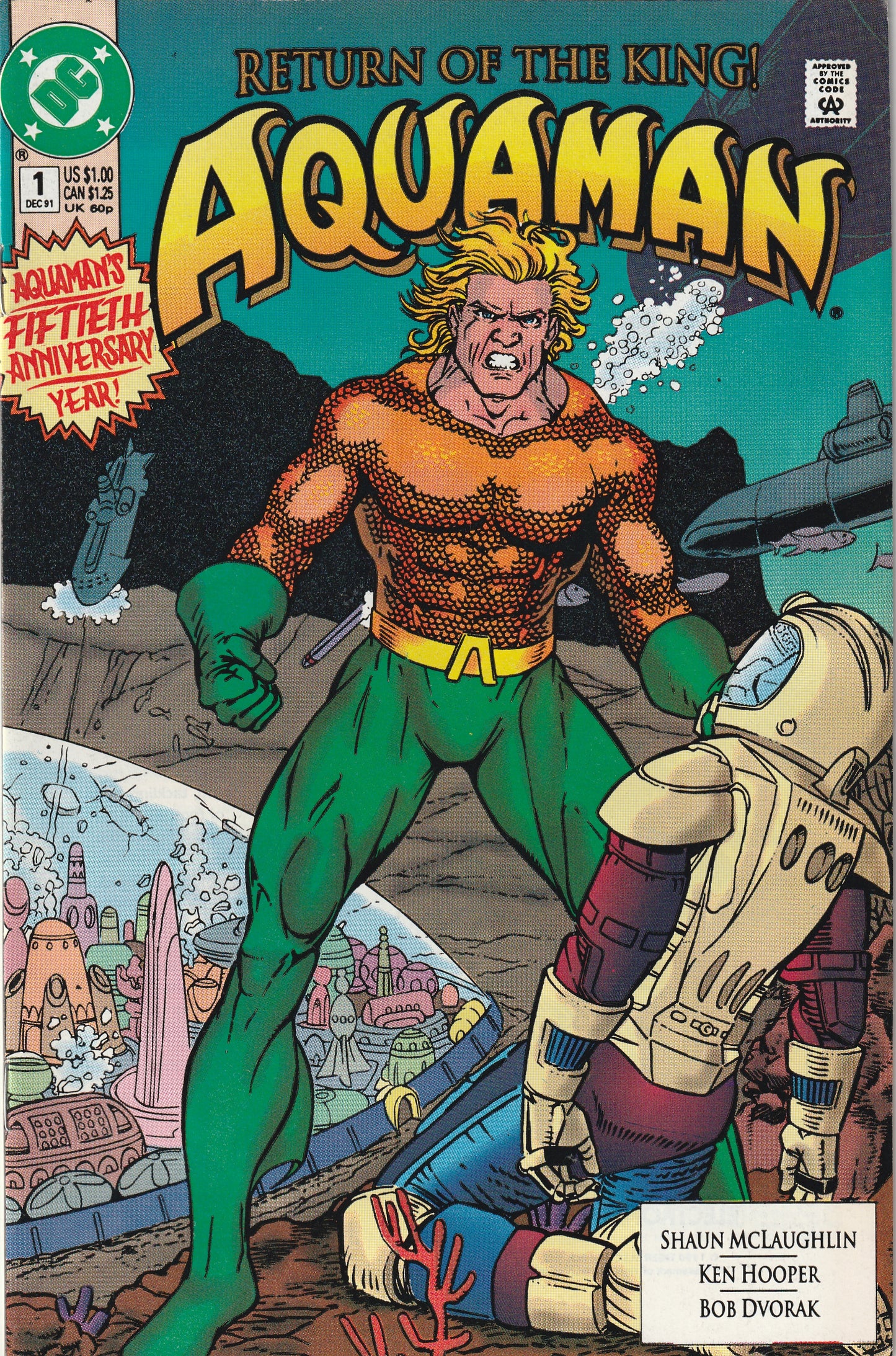 Aquaman #1 (Vol 4, 1991)