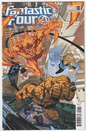 Fantastic Four #45 (LGY #690, Volume 6, 2022) - Francesco Manna Variant