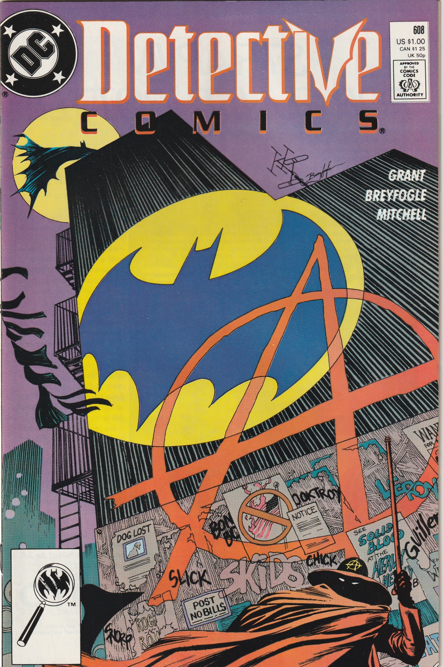 Detective Comics #608 (1989) - 1st Appearance of Anarky