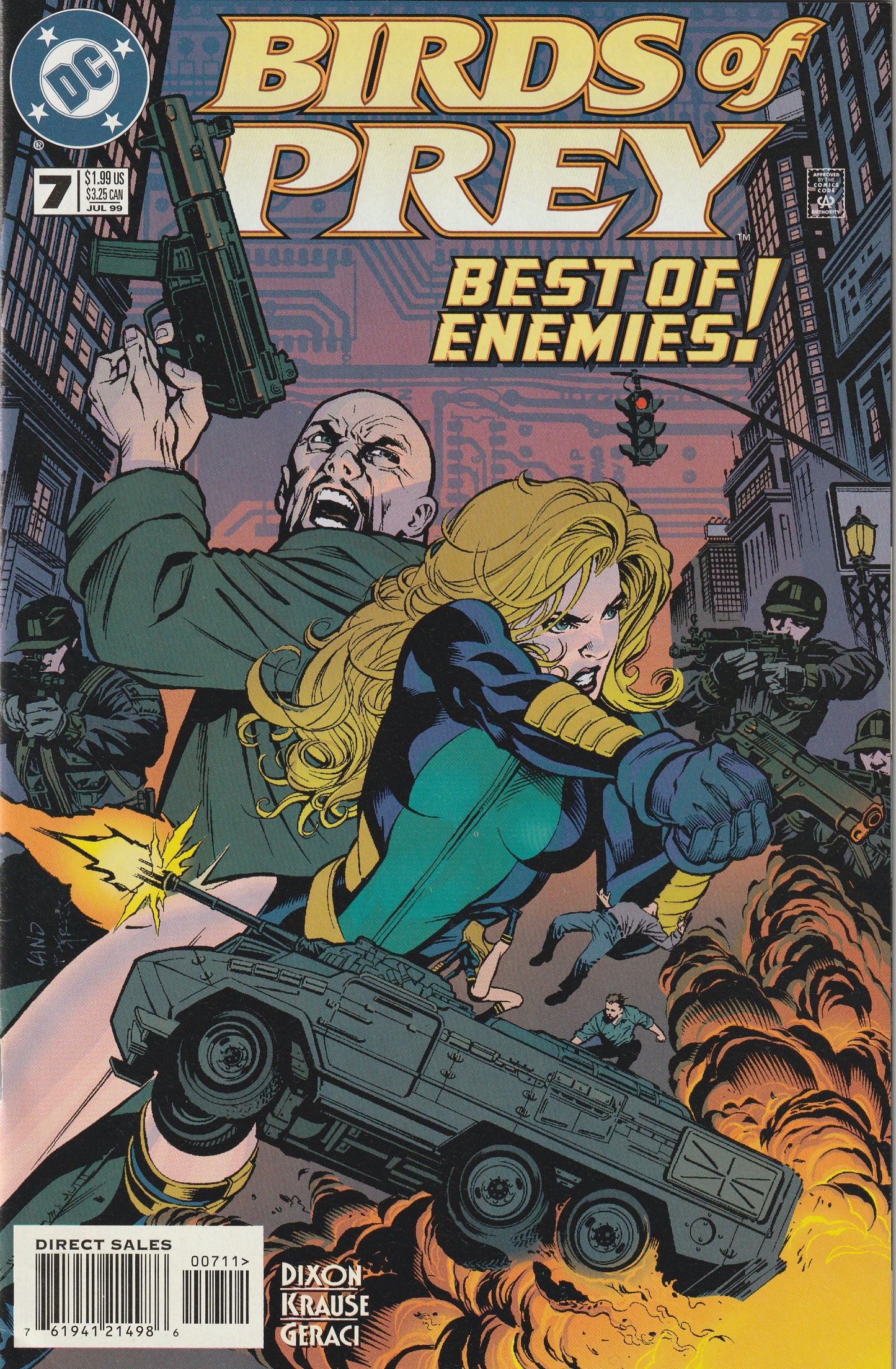 Birds of Prey #7 (1999)