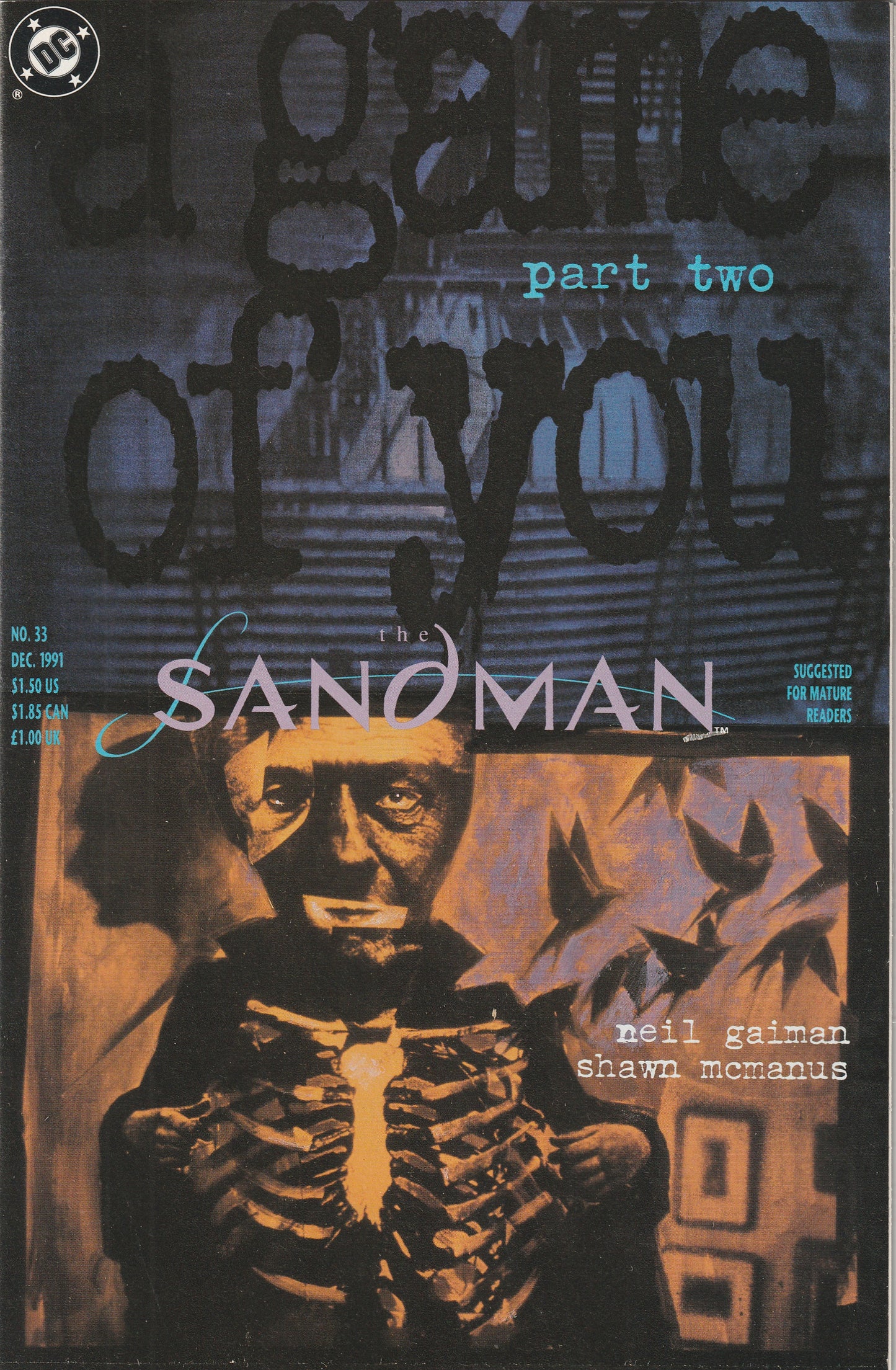 Sandman #33 (1991) - 1st full appearance of Thessaly, a witch