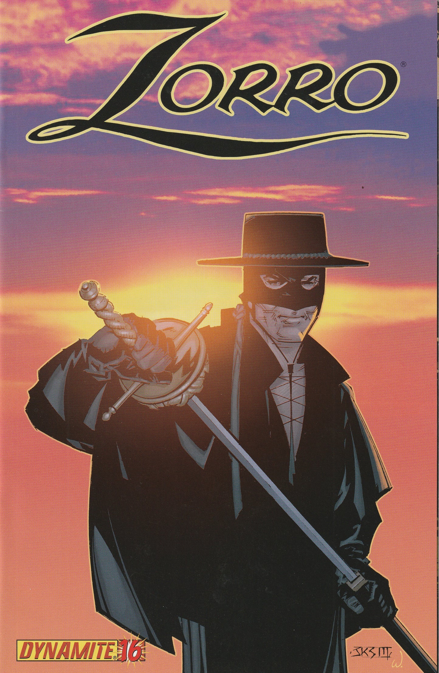 Zorro #16 (2009) - Cover B John K Snyder III
