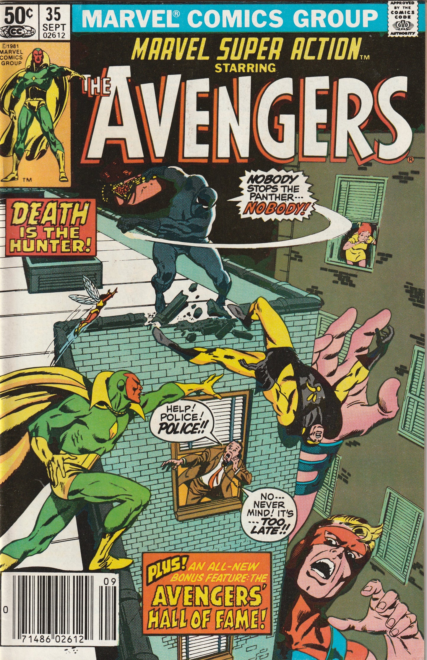 Marvel Super Action #35 (1981) Starring The Avengers