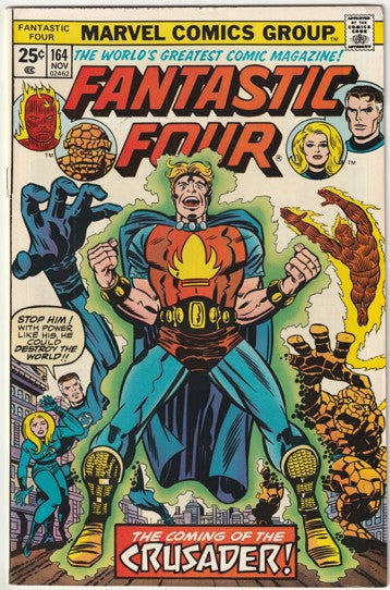 Fantastic Four #164 (1975) - 1st Appearance of Frankie Raye (Becomes the 2nd Nova)