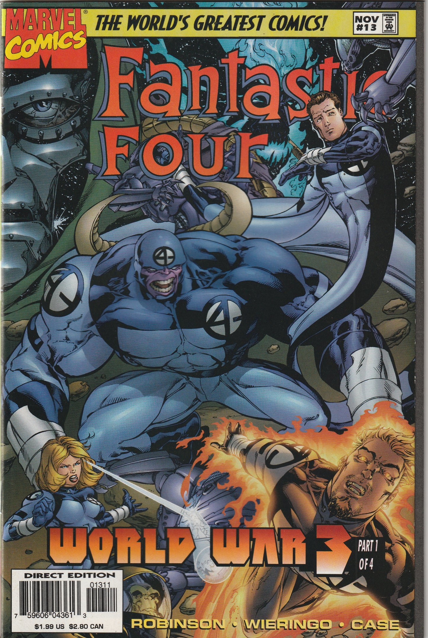 Fantastic Four #13 (1997) - Heroes Reborn