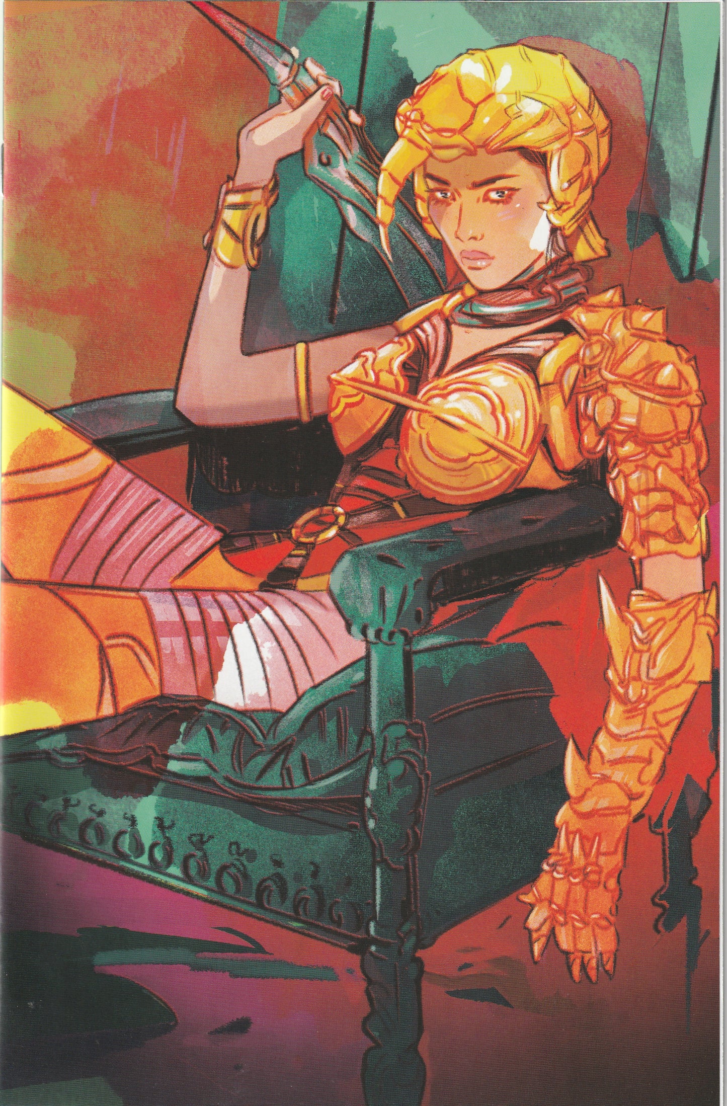 Mighty Morphin Power Rangers #3 (2016) - Tula Lotay Villain Virgin Variant Cover