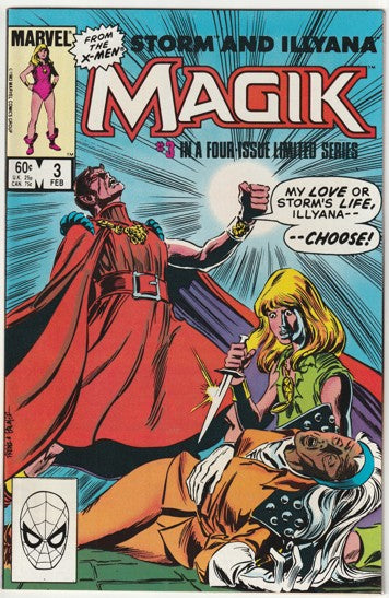 Magik (1983-1984) - 4 issue mini series - Origin of Magik (Illyana Rasputin)