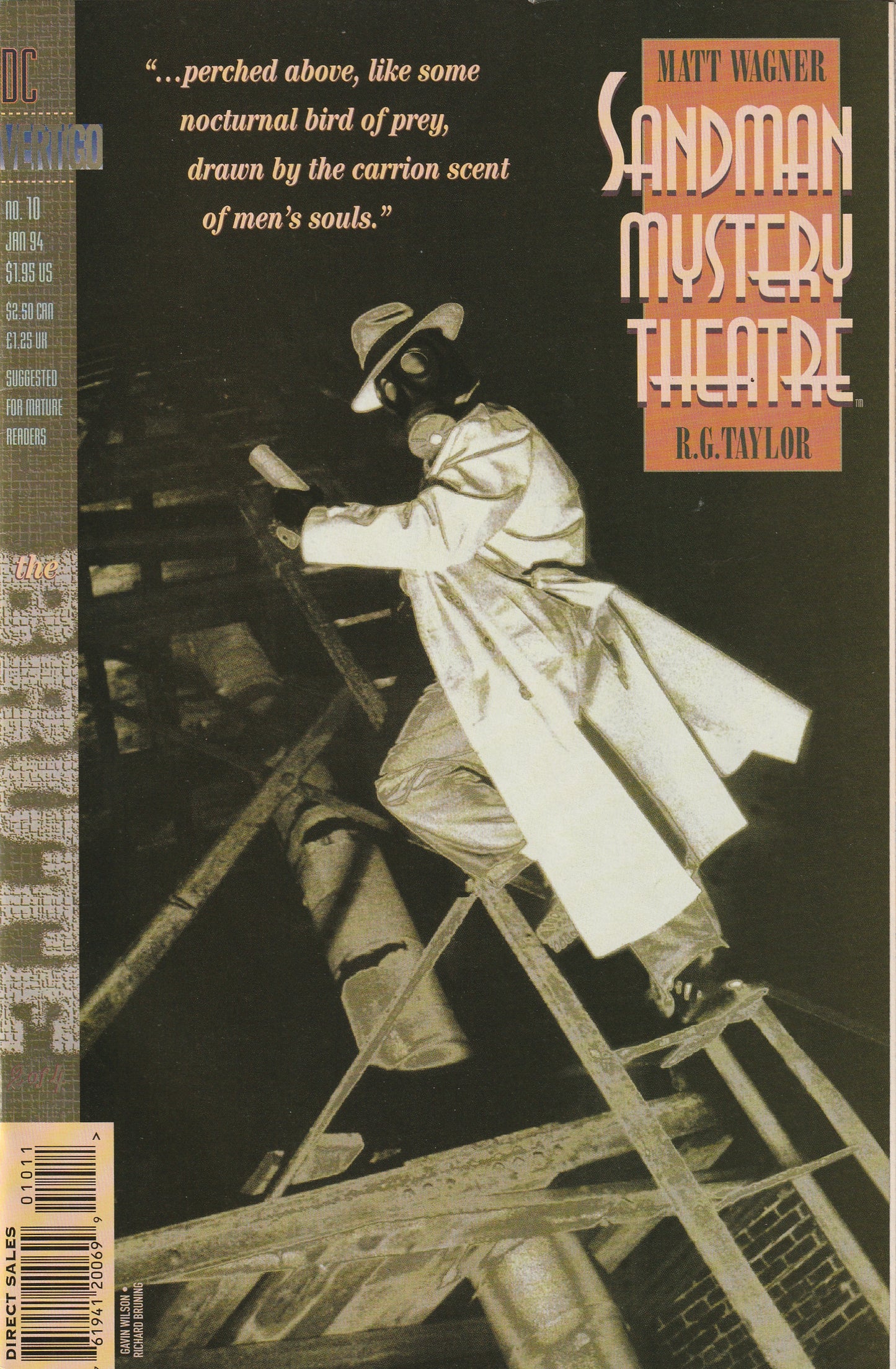 Sandman Mystery Theatre #10 (1994) - Matt Wagner