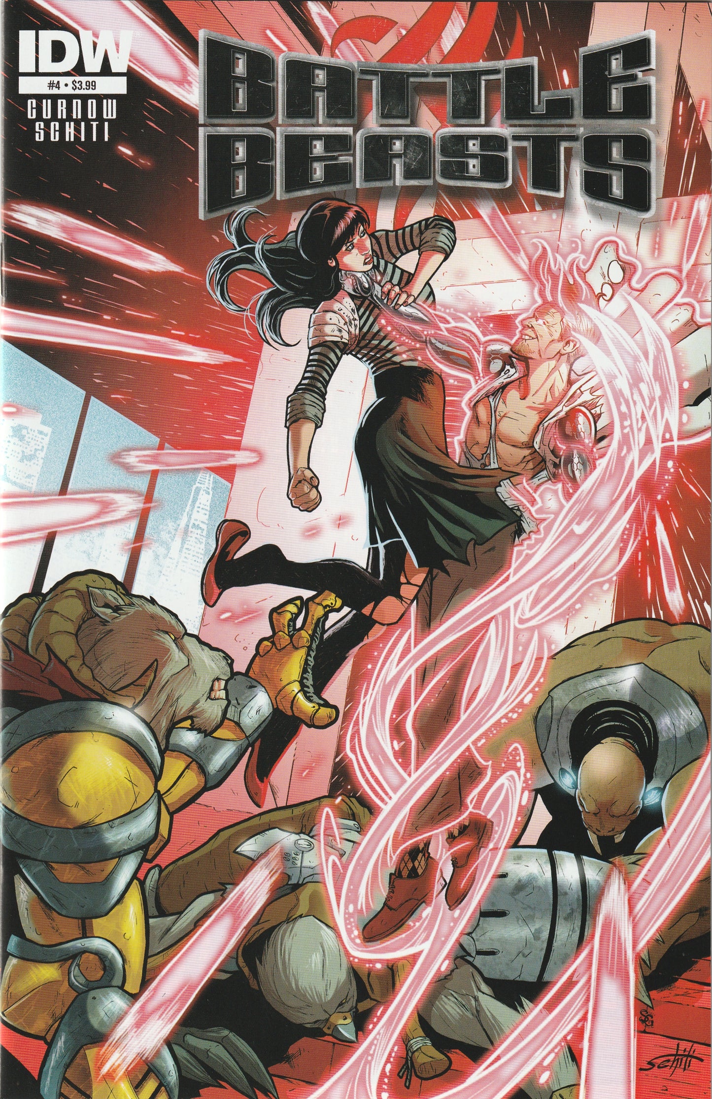 Battle Beasts (2012) - 4 issue mini series