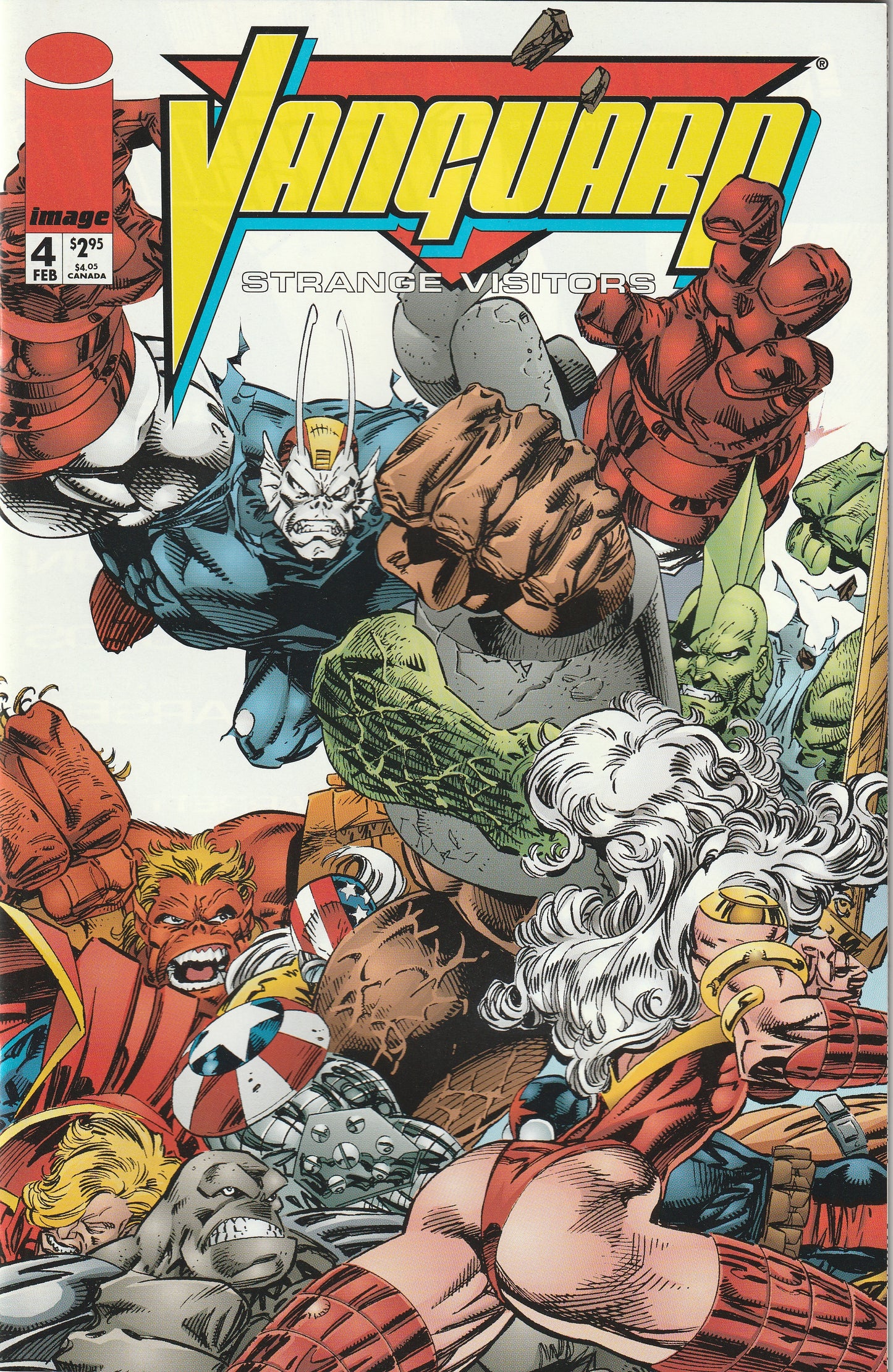 Vanguard - Strange Visitors (1996-1997) - 4 issue series