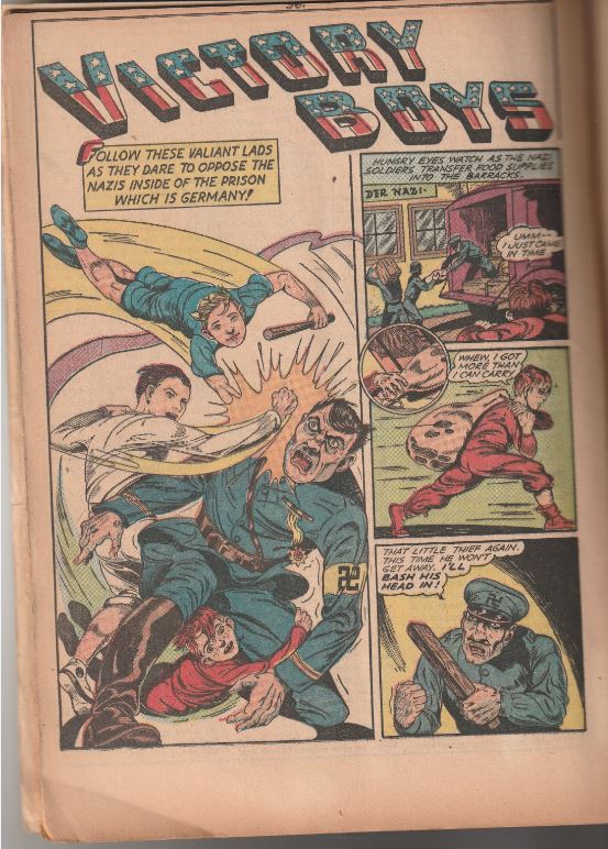 Comedy Comics #10 (1942) - Scarce - Origin The Fourth Musketeer