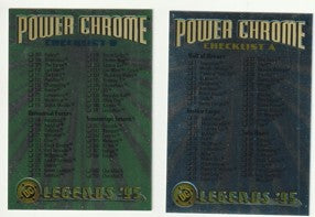 1995 Skybox - DC Legends Power Chrome - Complete base set