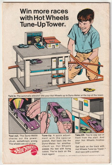 Hot Wheels #3 (1970) - Neal Adams cover
