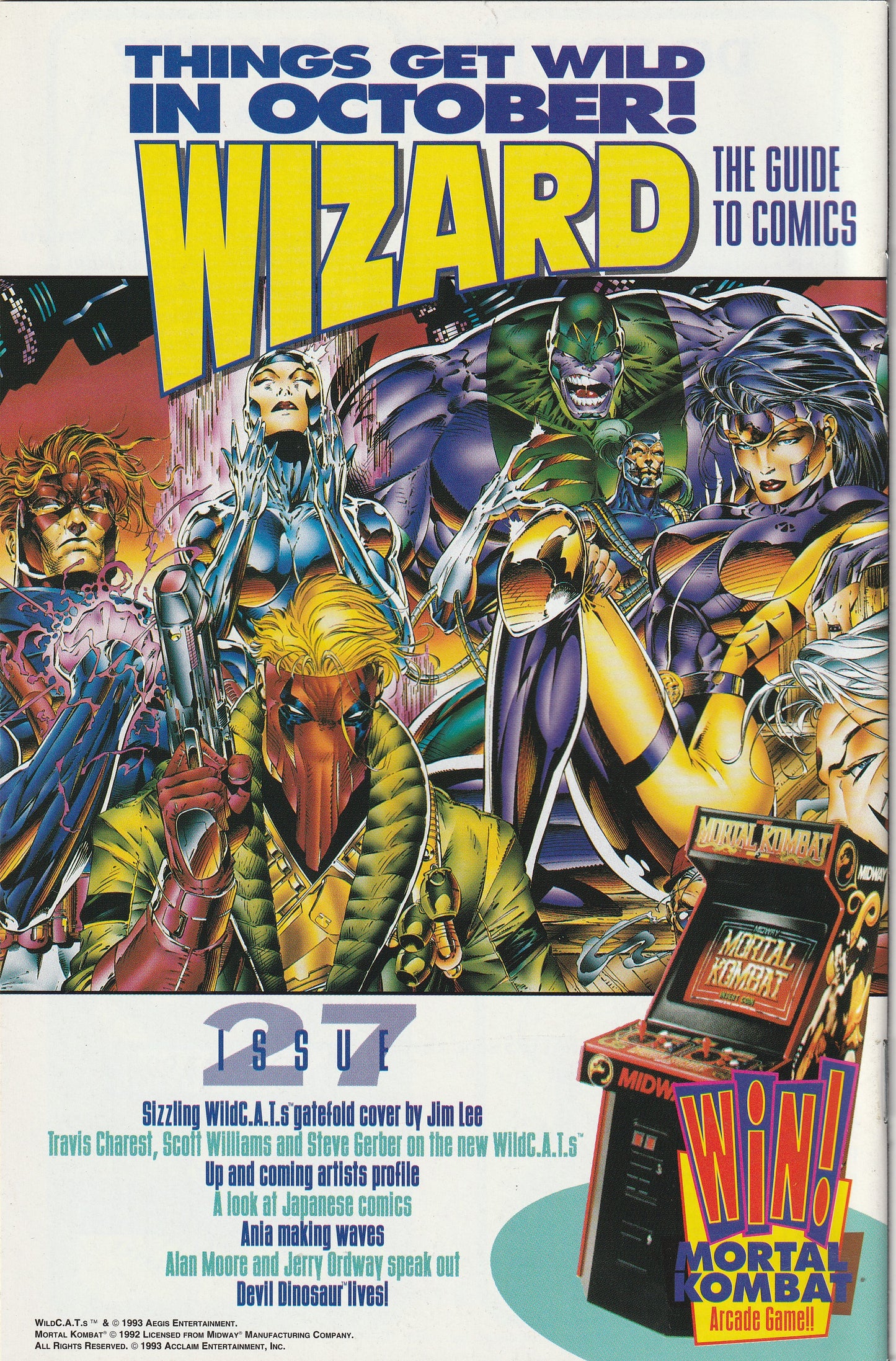 Spawn #12 (1993) - 1st Appearance of Jason Wynn, Bloodwulf poster by Rob Liefeld