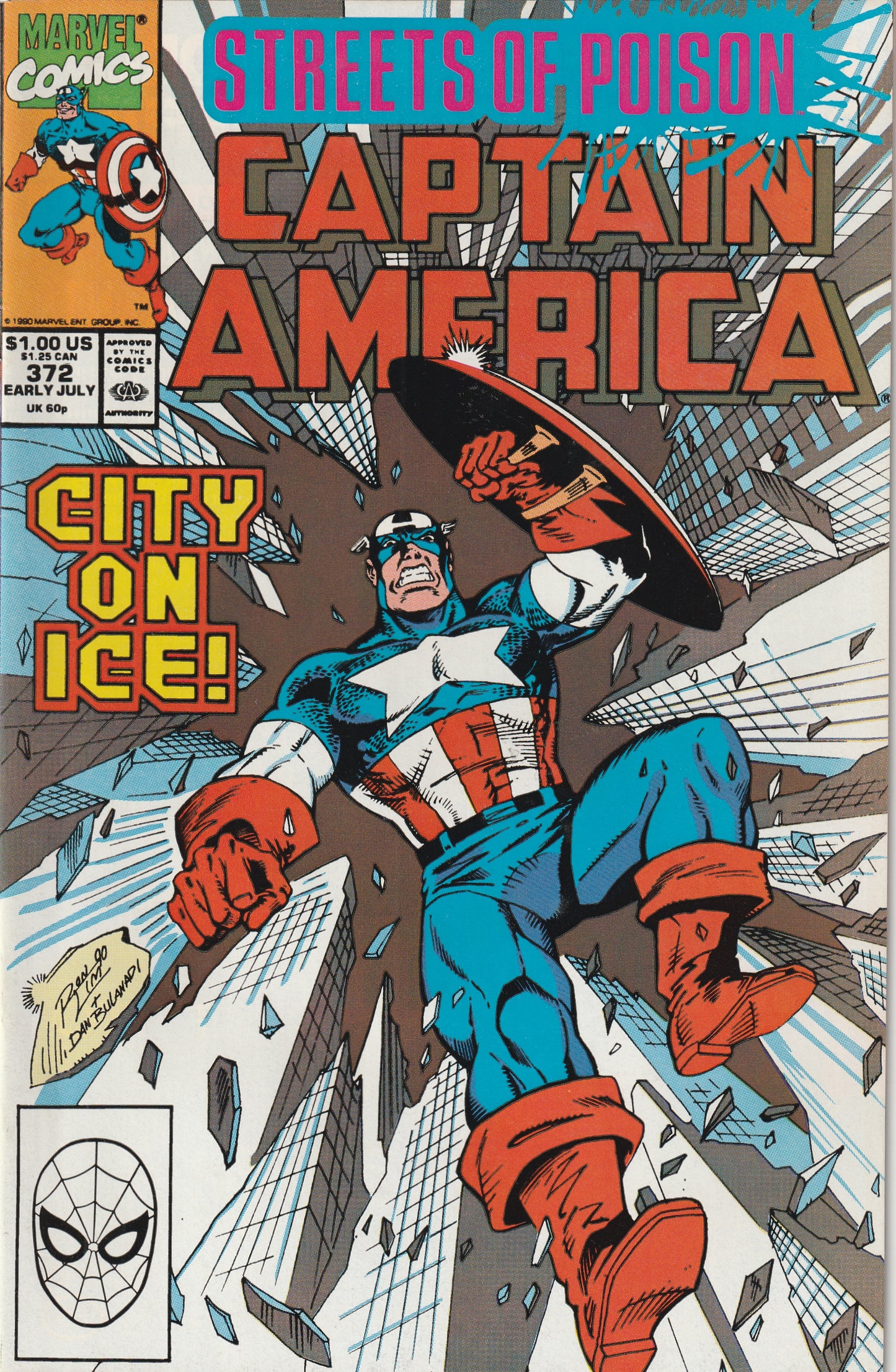 Captain America #372 (1990)