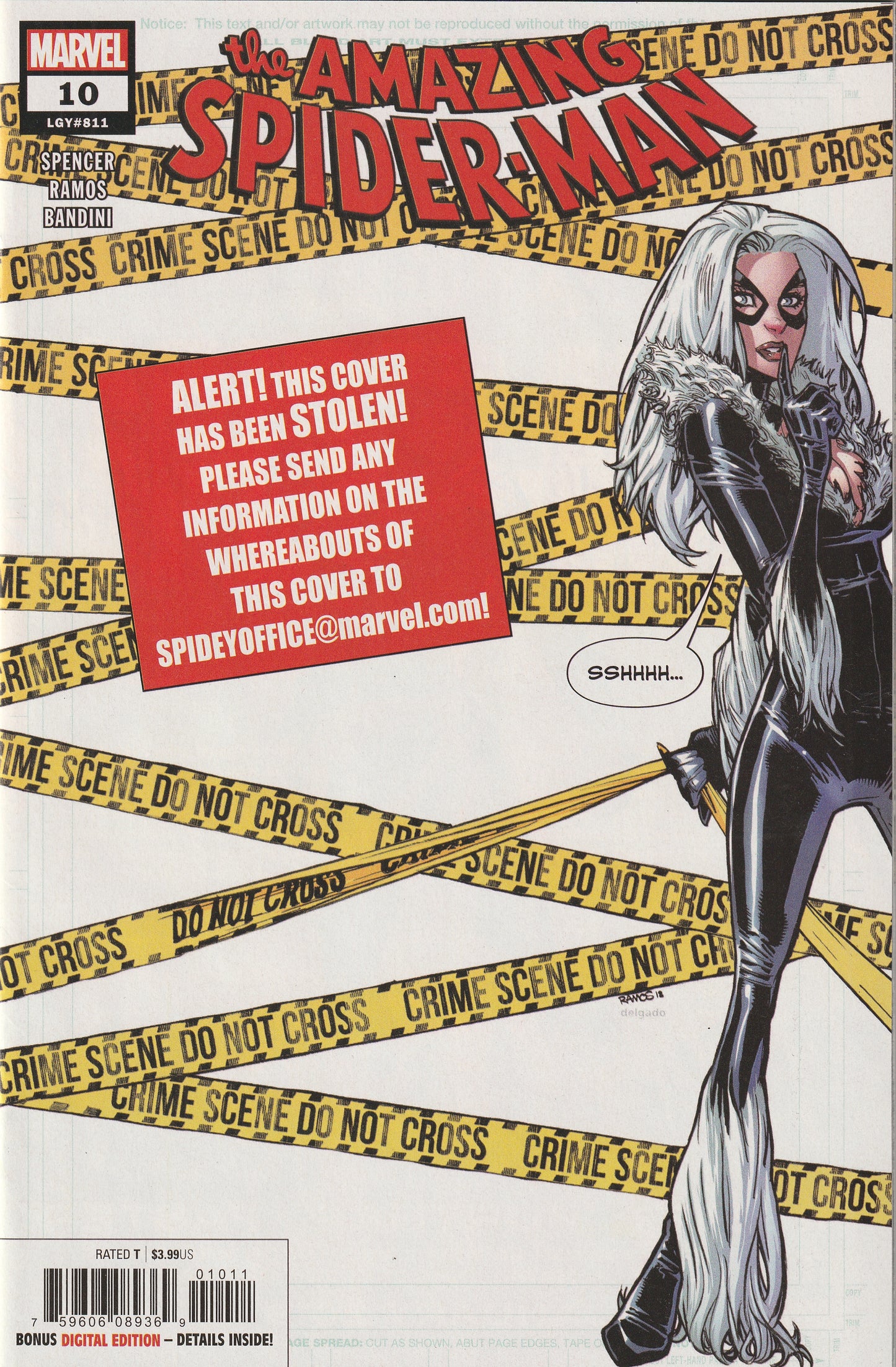 Amazing Spider-Man #10 (LGY #811) (Vol 6, 2019)
