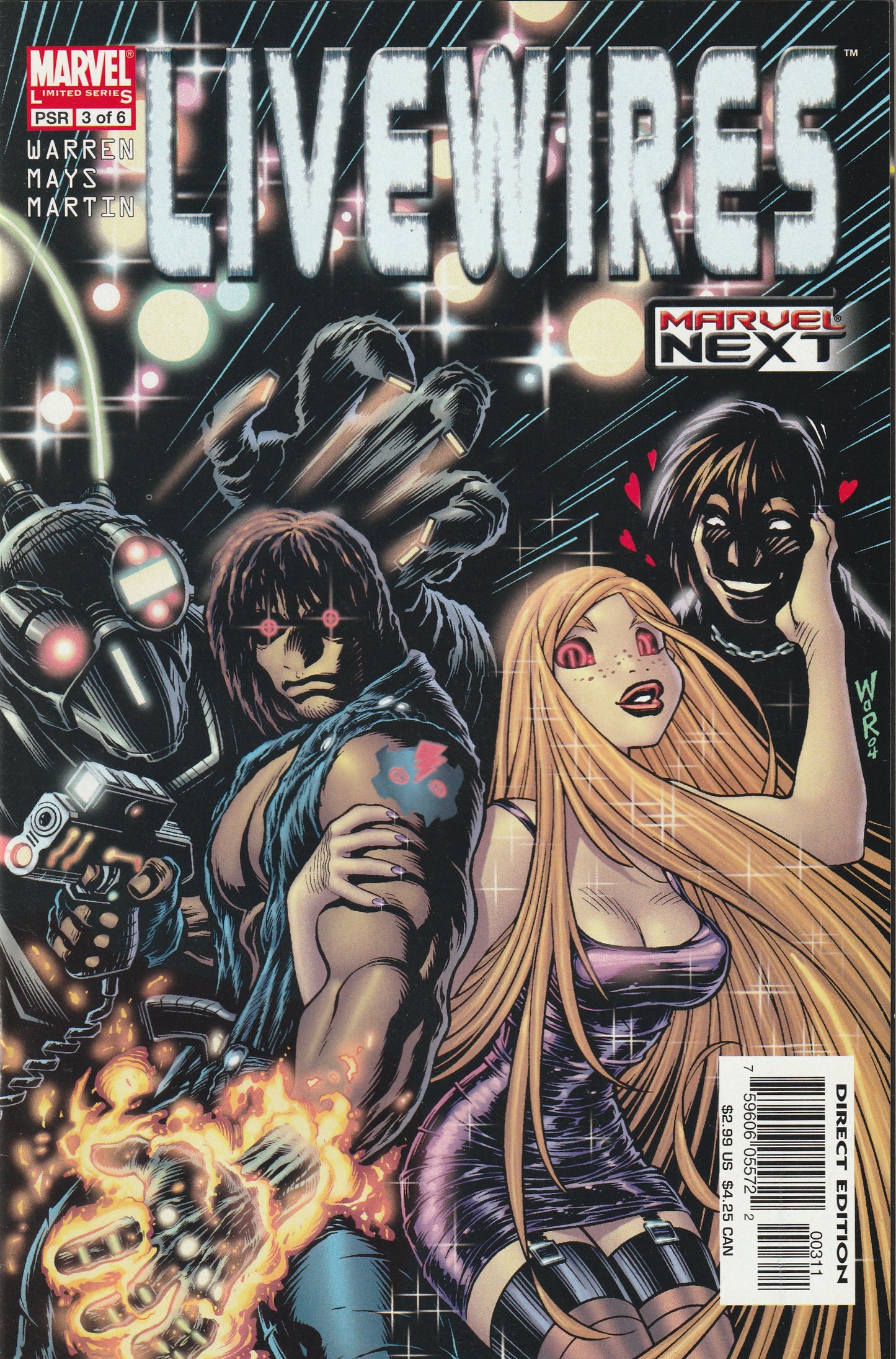Livewires (2005) - 6 issue mini series - Adam Warren