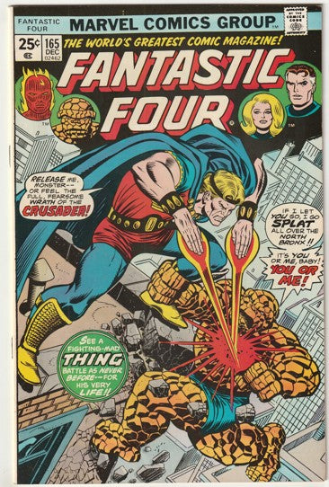 Fantastic Four #165 (1975) - Death of the Crusader
