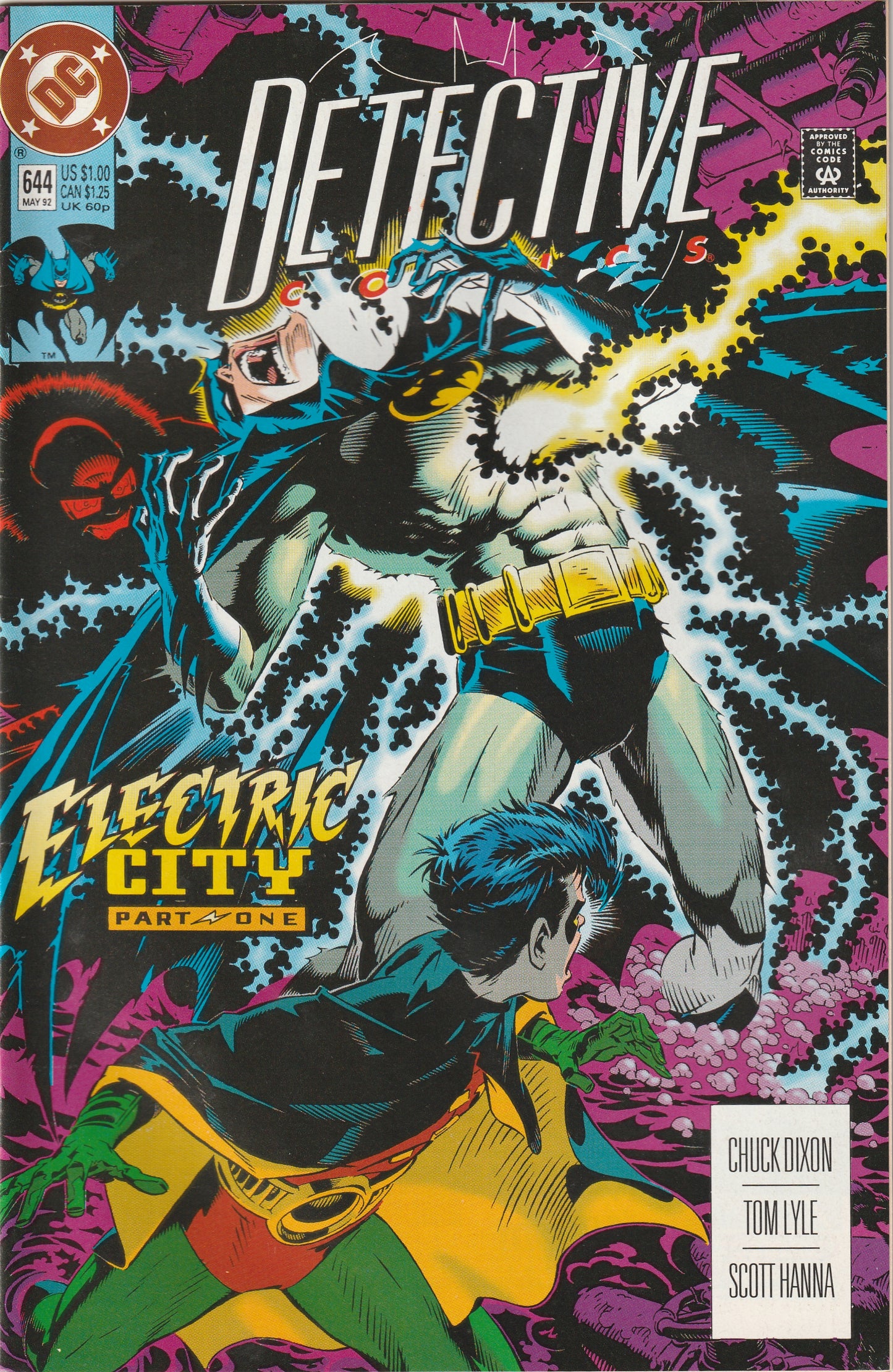 Detective Comics #644 (1992) - 1st Appearance of the 3rd Electrocutioner