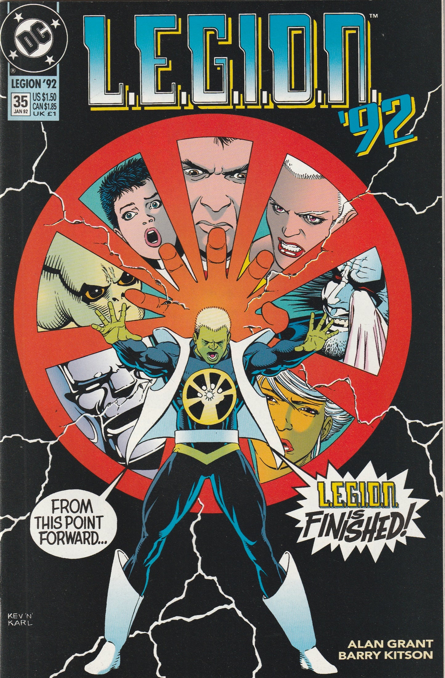 L.E.G.I.O.N. '92 #35 (1992)