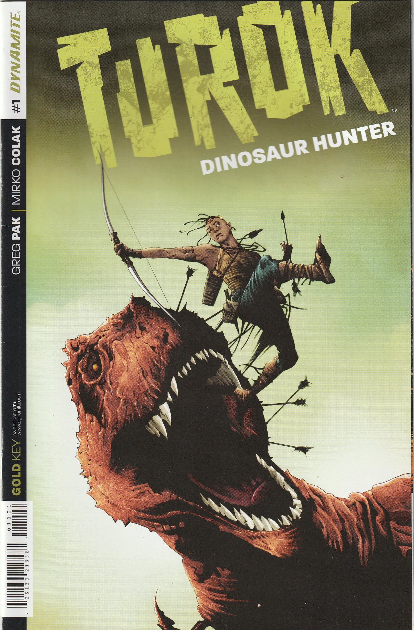 Turok Dinosaur Hunter #1 (2014) - Variant Jae Lee Subscription Cover