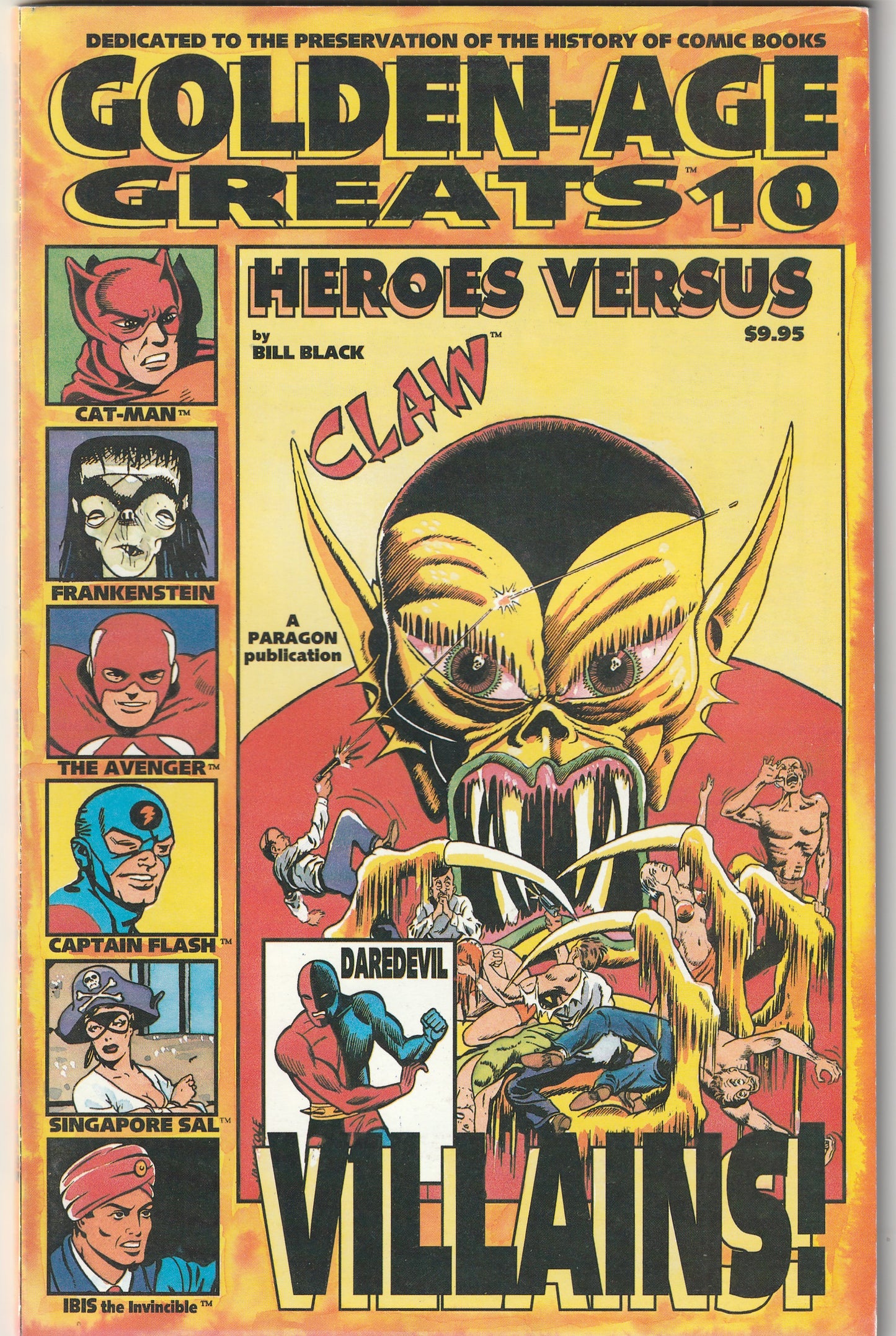 Golden-Age Greats Volume 10 - Heroes Versus Villains (1996)