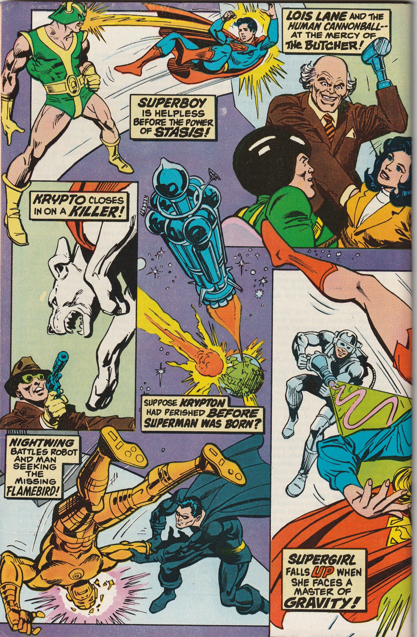 Superman Family #192 (1978) Giant 68 pages, 1st Appearance of Statis