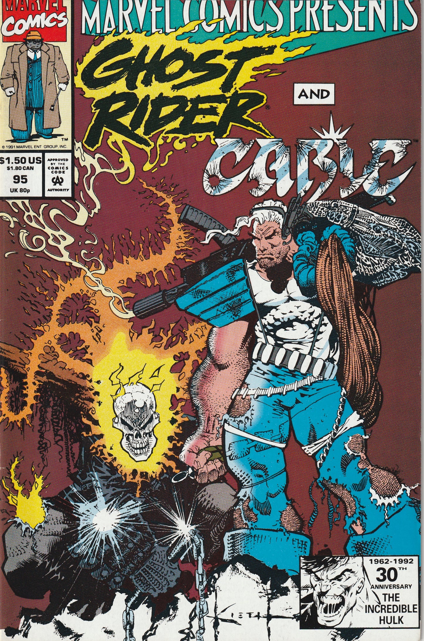 Marvel Comics Presents #95 (1991) - Wolverine - Flip Cover Issue