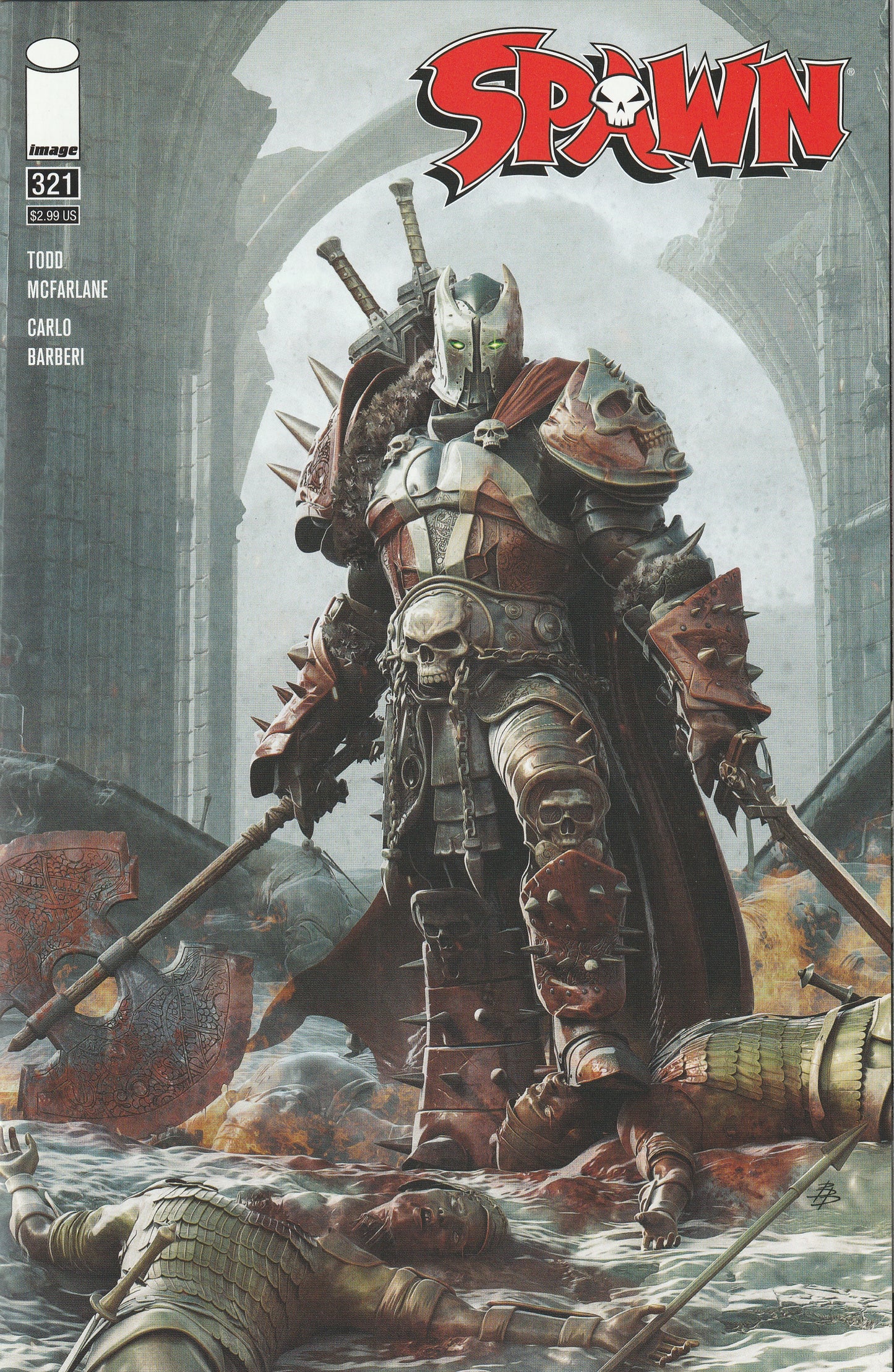 Spawn #321 (2021) - Cover A Bjorn Barends