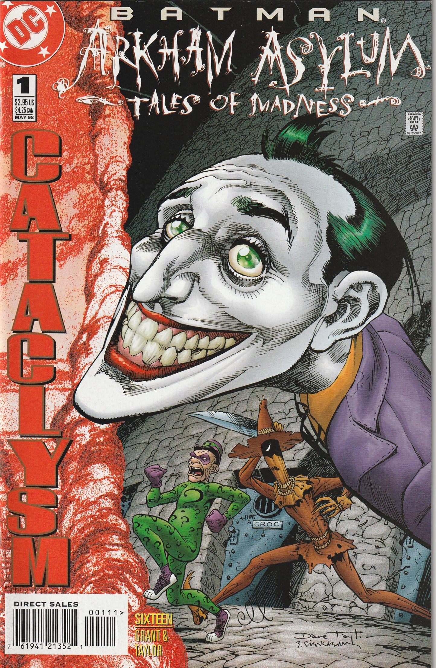Batman: Arkham Asylum Tales of Madness #1 (1998) - Cataclysm