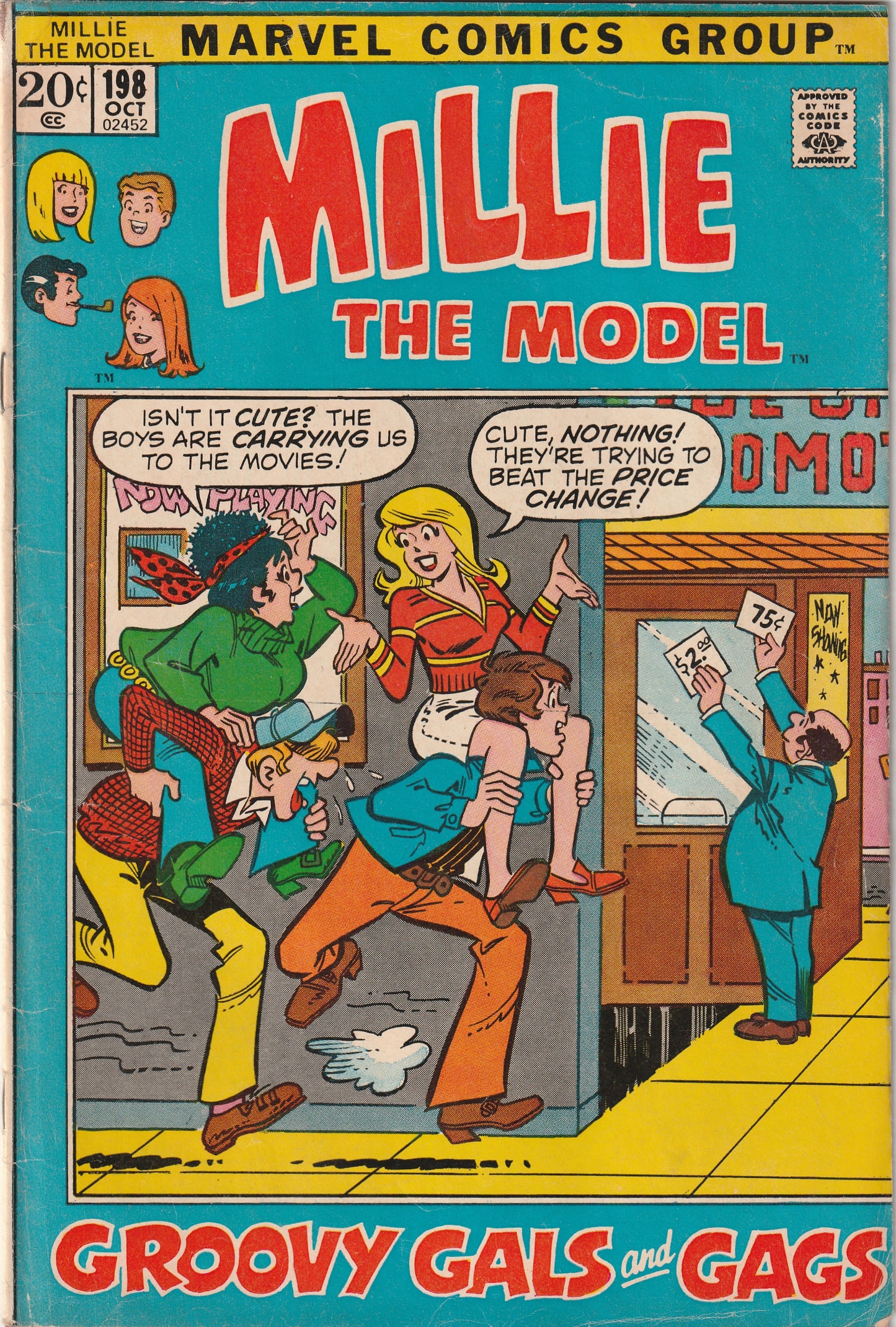Millie The Model #198 (1972)