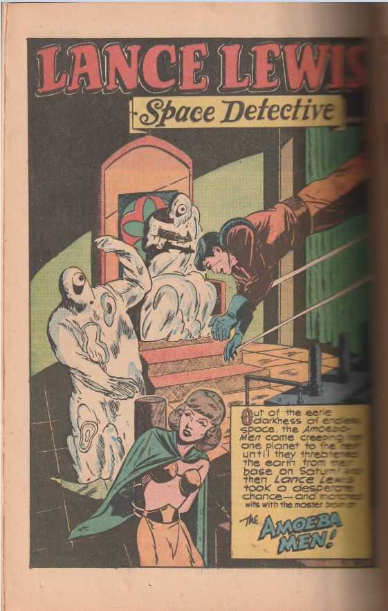 Startling Comics #50 (1948) - Alex Schomburg (Xela) cover, Sea-Eagle appearance