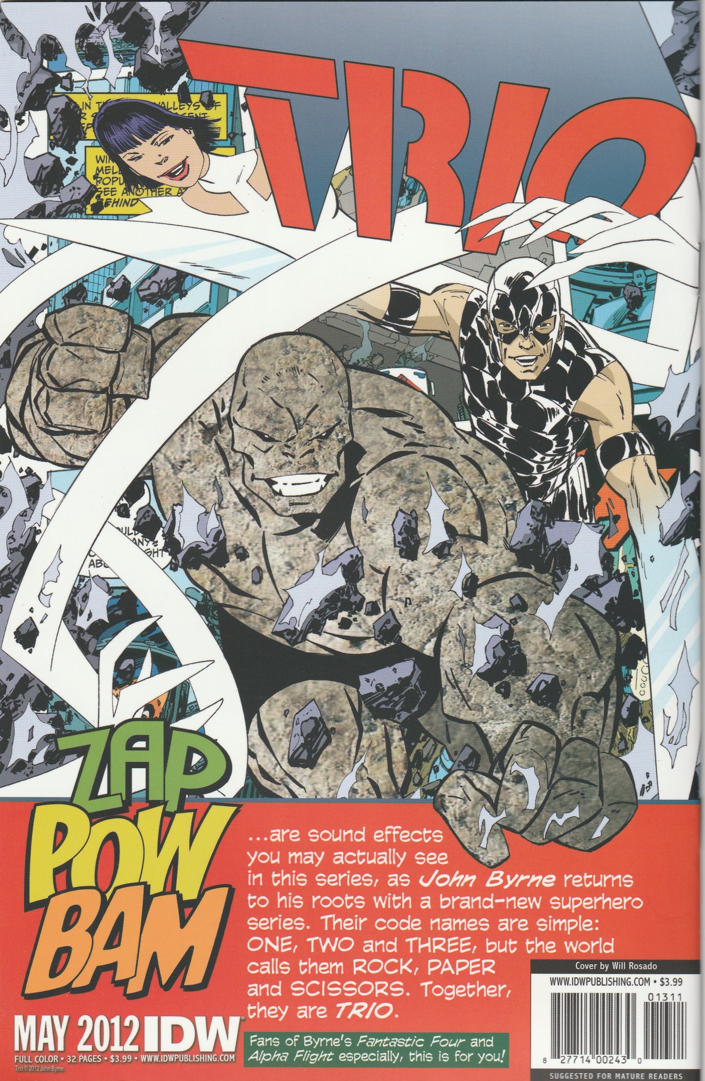 G.I. Joe #13 (2012) - Cover B by Will Rosado