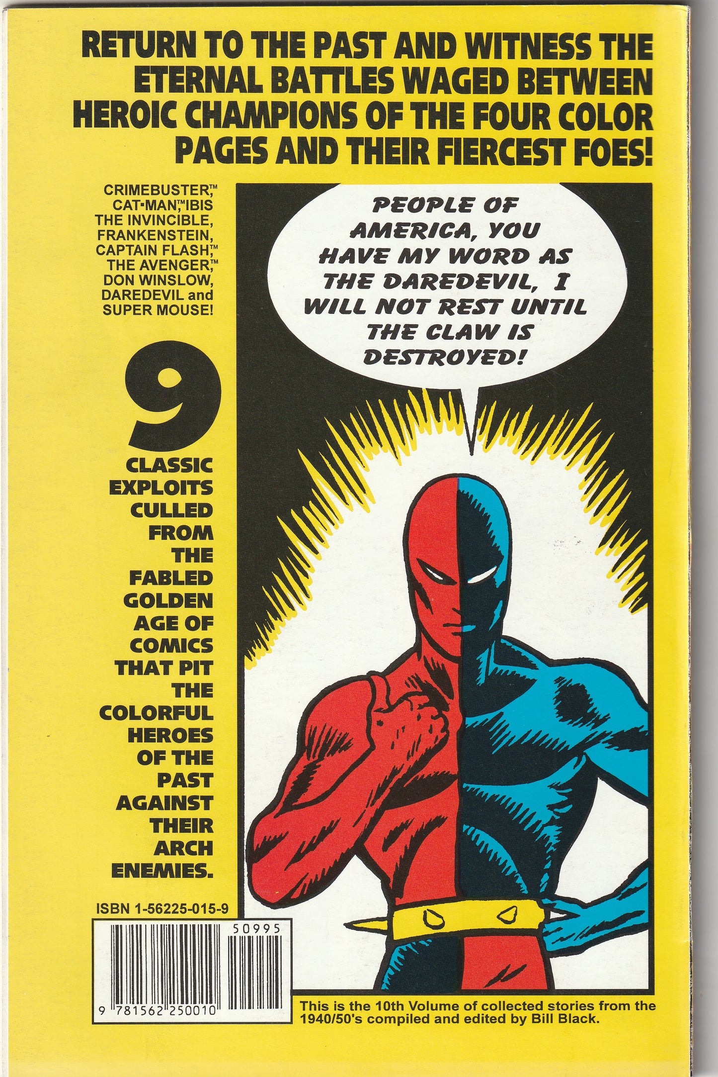Golden-Age Greats Volume 10 - Heroes Versus Villains (1996)