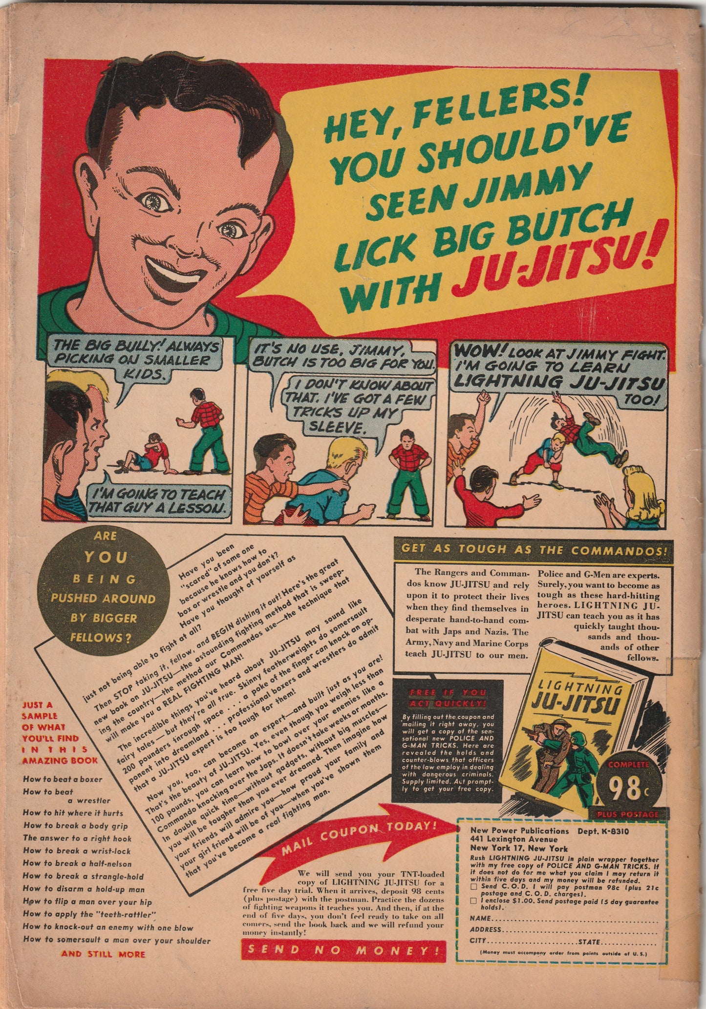 Contact Comics #2 (1944) - Classic L.B. Cole cover