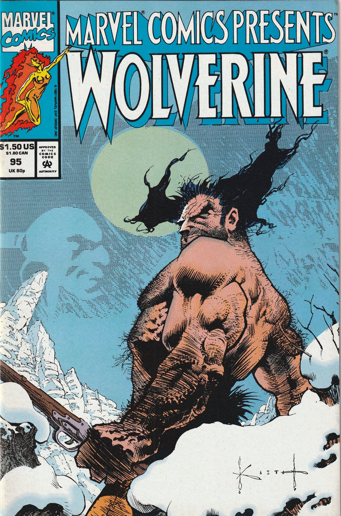 Marvel Comics Presents #95 (1991) - Wolverine - Flip Cover Issue