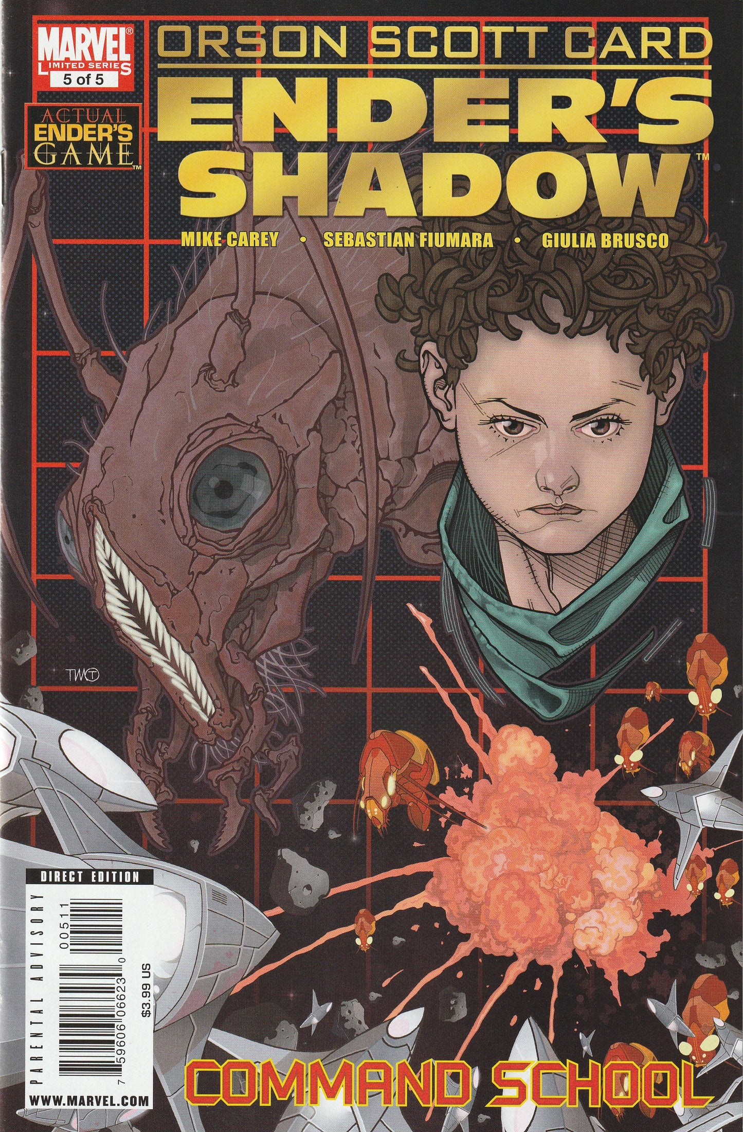 Ender's Shadow: Command School (2009-2010) - 5 issue mini series - Orson Scott Card