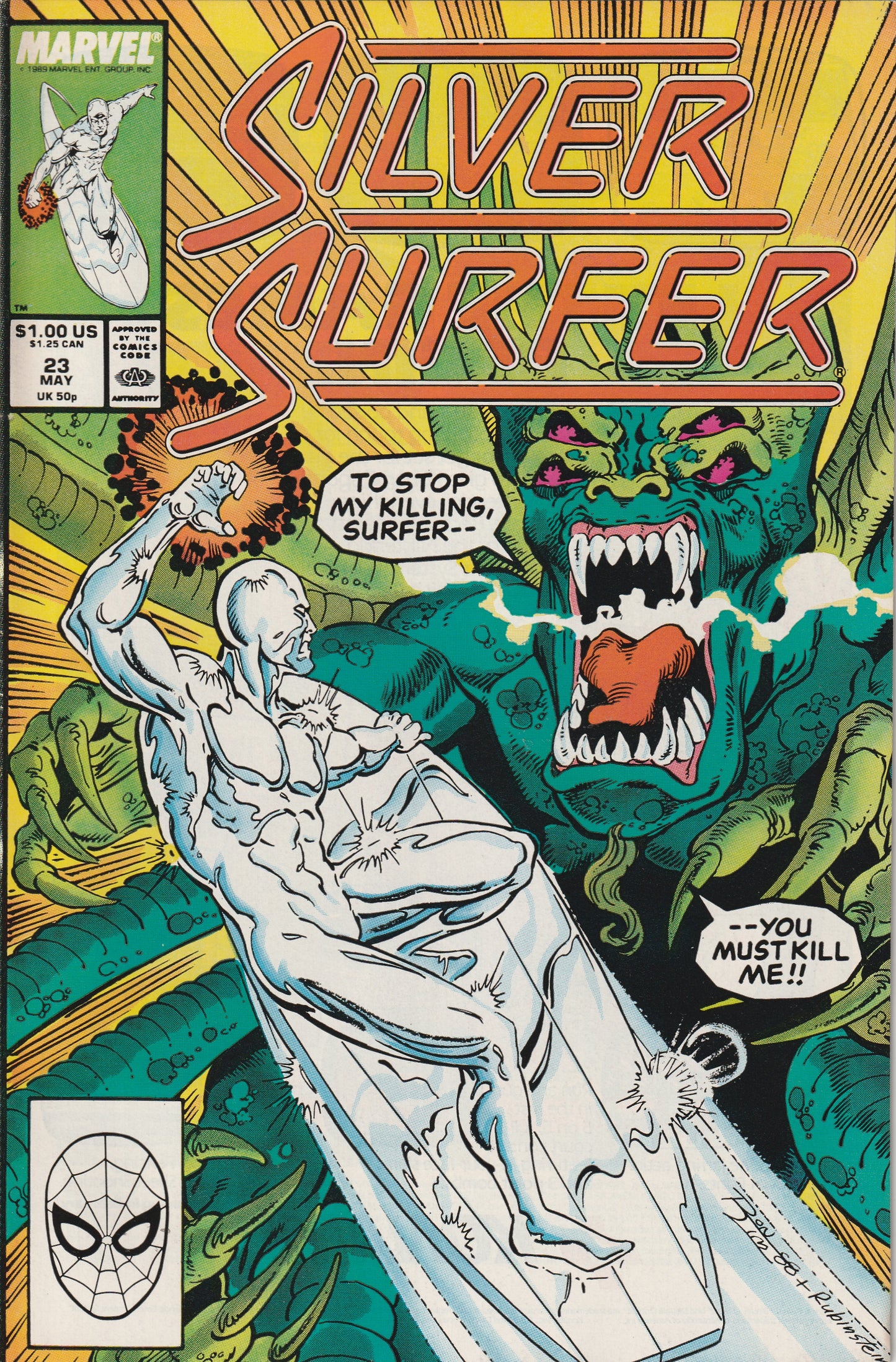 Silver Surfer #23 (1989)