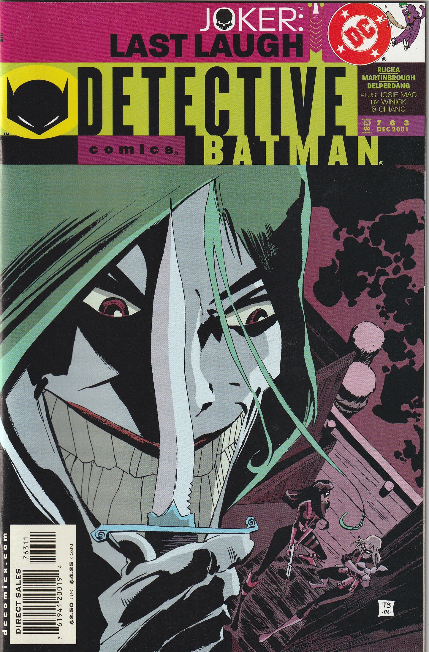 Detective Comics #763 (2001) - Greg Rucka, Joker: Last Laugh