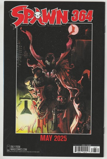 Spawn #363 (2025) - Cover C Edward Delandre Variant Cover